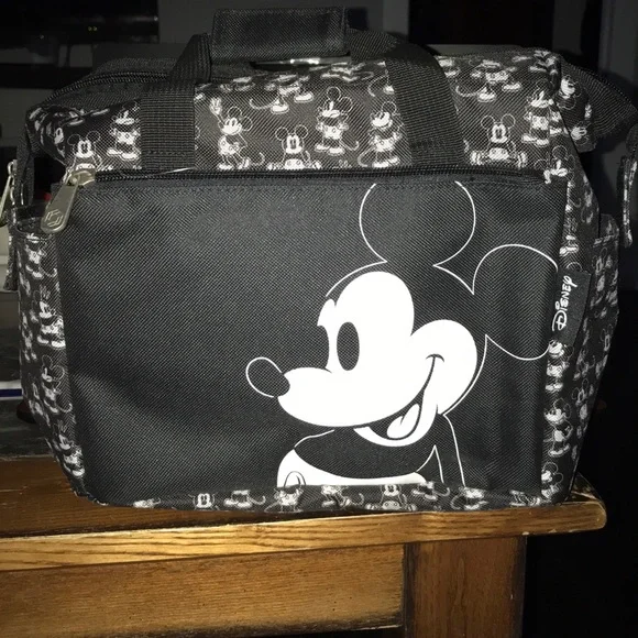 Disney Mickey Mouse lunch box black/white - Picture 1 of 4